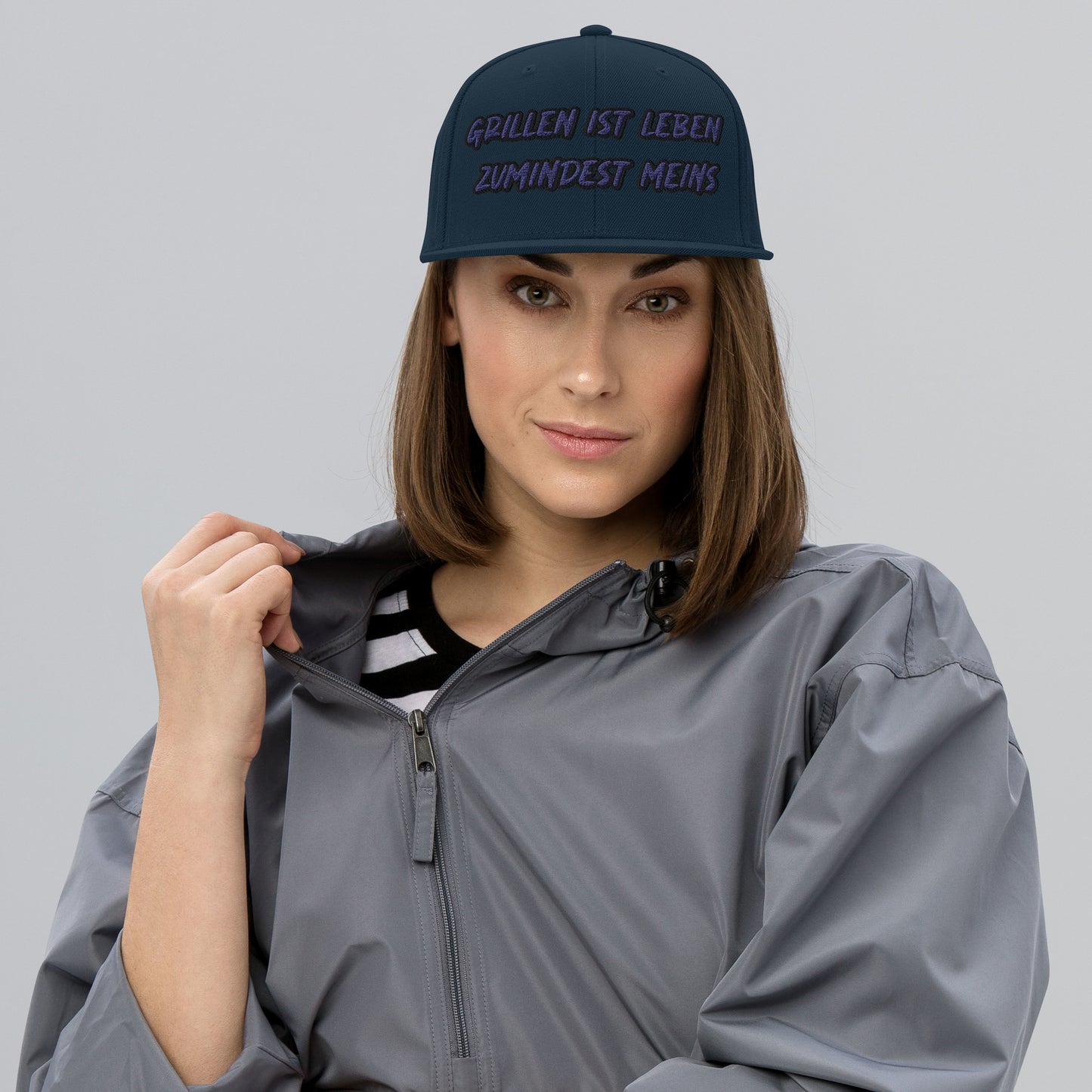 Snapback-Cap "Grillen ist Leben"